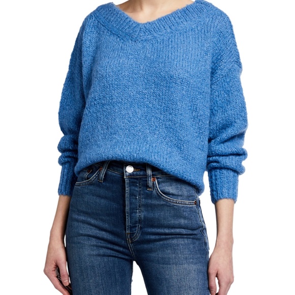 Club Monaco Teenie Sweater Blue Base NWT - Picture 1 of 3